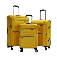 Hot selling 3pcs set durable eva trolley suitcase decent travel baigou luggage